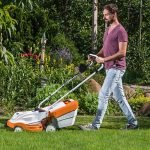 Stihl RME235 Electric Push Four-Wheeled Rotary Mower