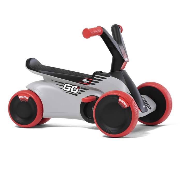 Berg Go2 Ride and Pedal Scooter SparX Red