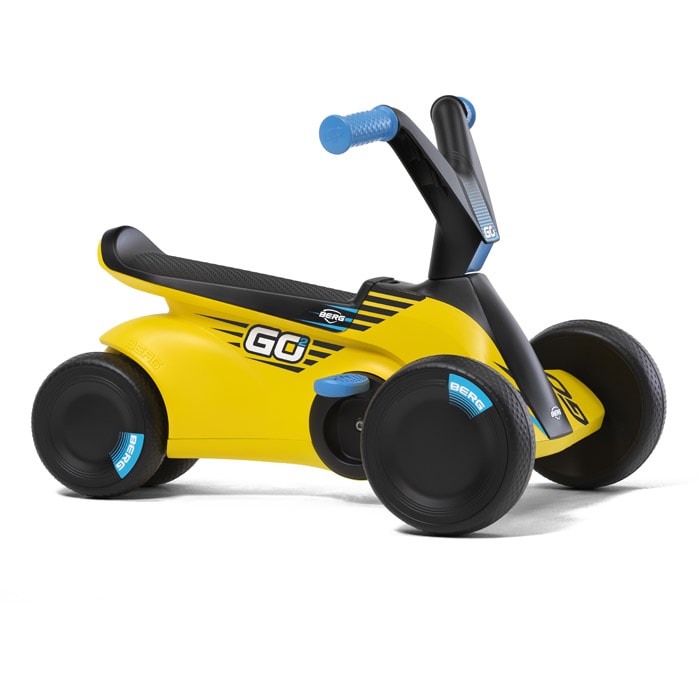 Berg Go2 Ride and Pedal Scooter SparX Yellow