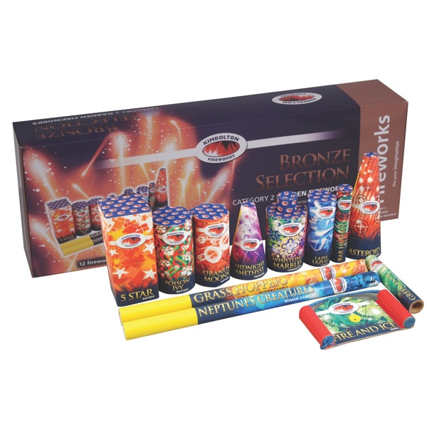 Kimbolton Bronze Firework Selection Box (Click and Collect Only)