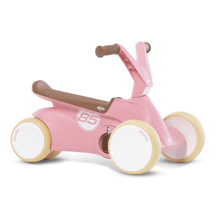 Berg Go2 Ride and Pedal Scooter Retro Pink