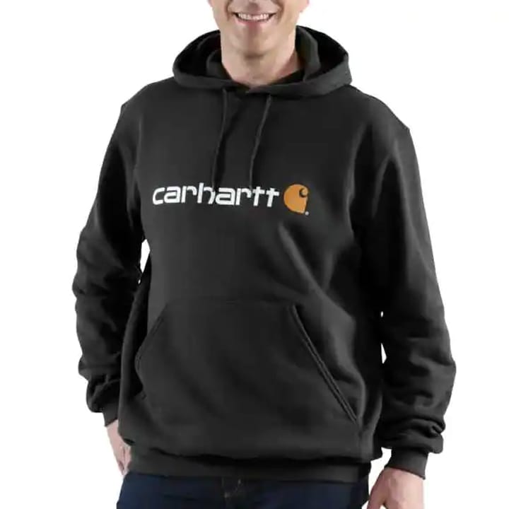 Carhartt 100074 Signature Logo Sweatshirt (Black)