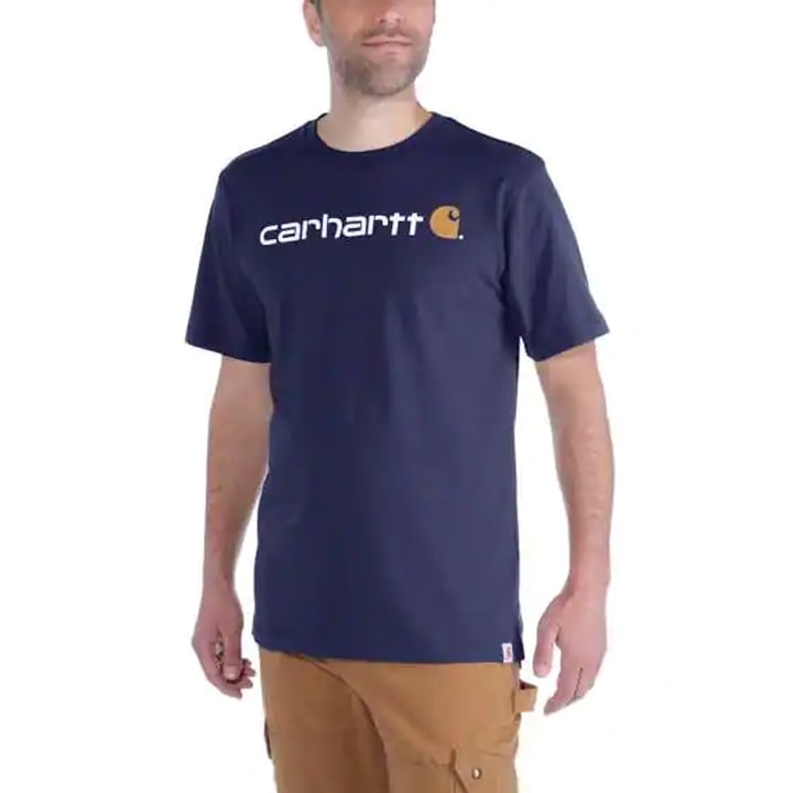 Carhartt 103361 Core Logo T-Shirt (Navy)