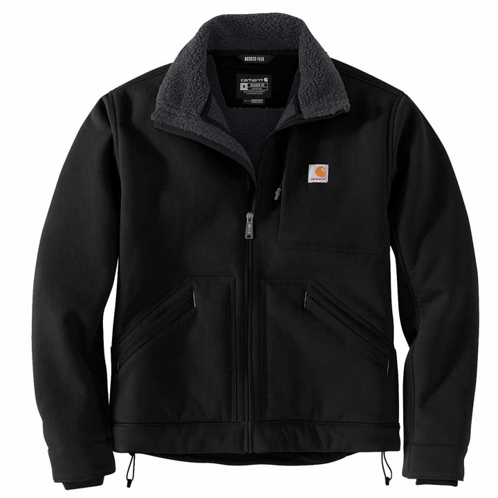 Carhartt 105000 Super-Dux Sherpa Lined Detroit Jacket (Black)