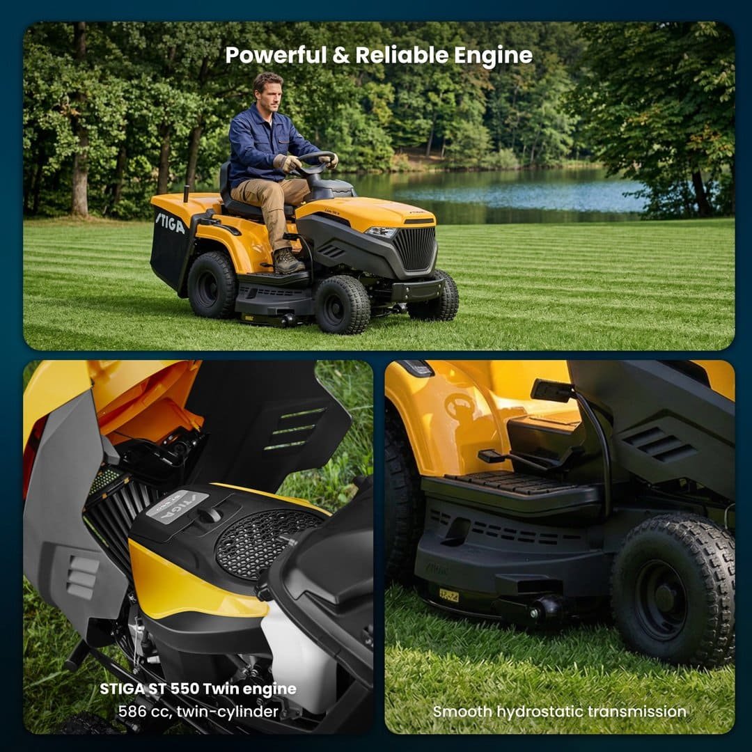 B0BWHLCDWM.PT03 Stiga Estate 598W Garden Tractor