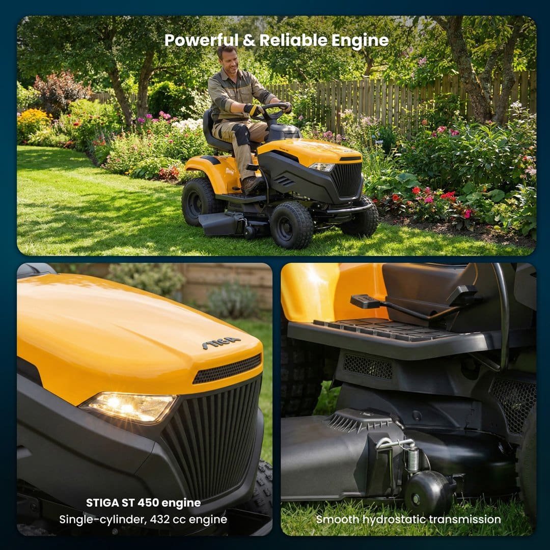 B0CV45Y9WQ.PT03 Stiga Tornado 398 Garden Tractor