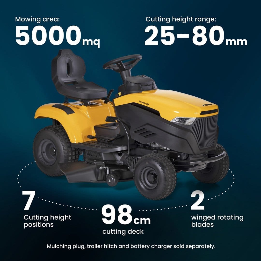 B0CV45Y9WQ.PT06 Stiga Tornado 398 Garden Tractor