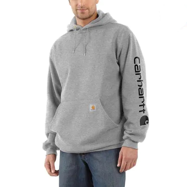 Carhartt K288 Sleeve Graphic Sweatshirt (Grey/Black)