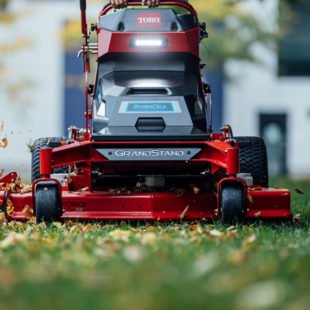 toro grandstand stand-on mower