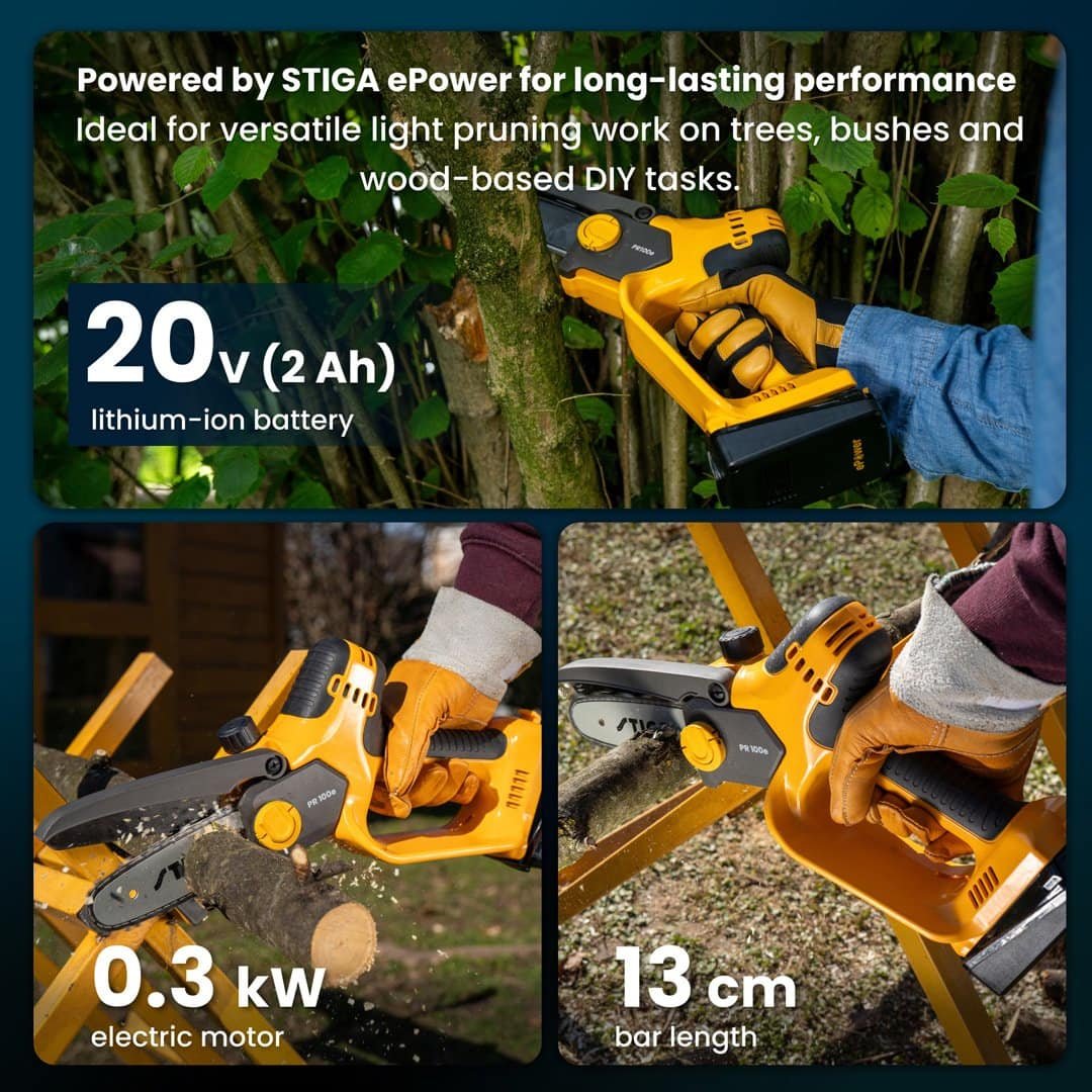 B0F1YZ73B9.PT01 Stiga PR100e Cordless Pruner