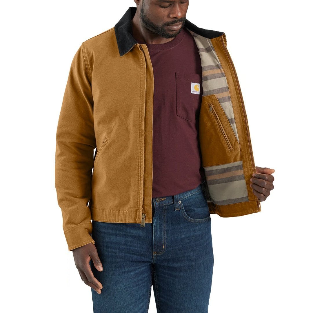 106234brn-02 Carhartt Detroit Jacket