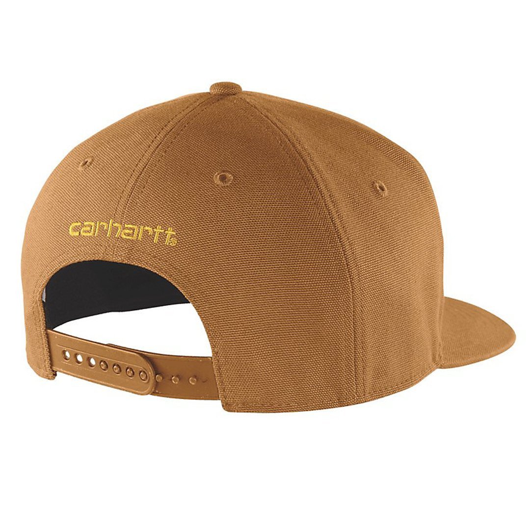 106665-brn-02 Carhartt Firm Duck Cap