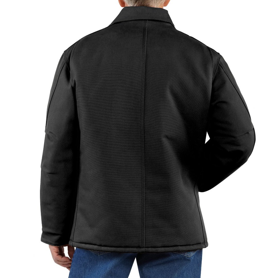 106674-BLK-02 Carhartt Firm Duck Traditional Coat