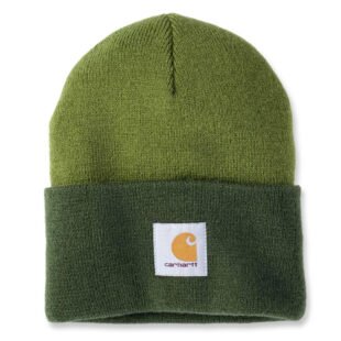 Carhartt Knit Cuffed Two-Tone Beanie 2-Tone Green