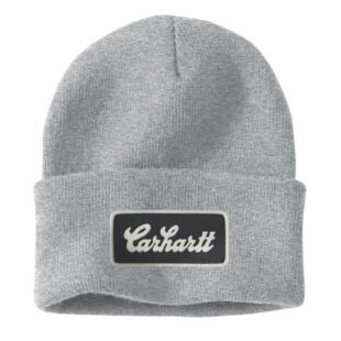 Carhartt Knit Cuffed Script Patch Beanie