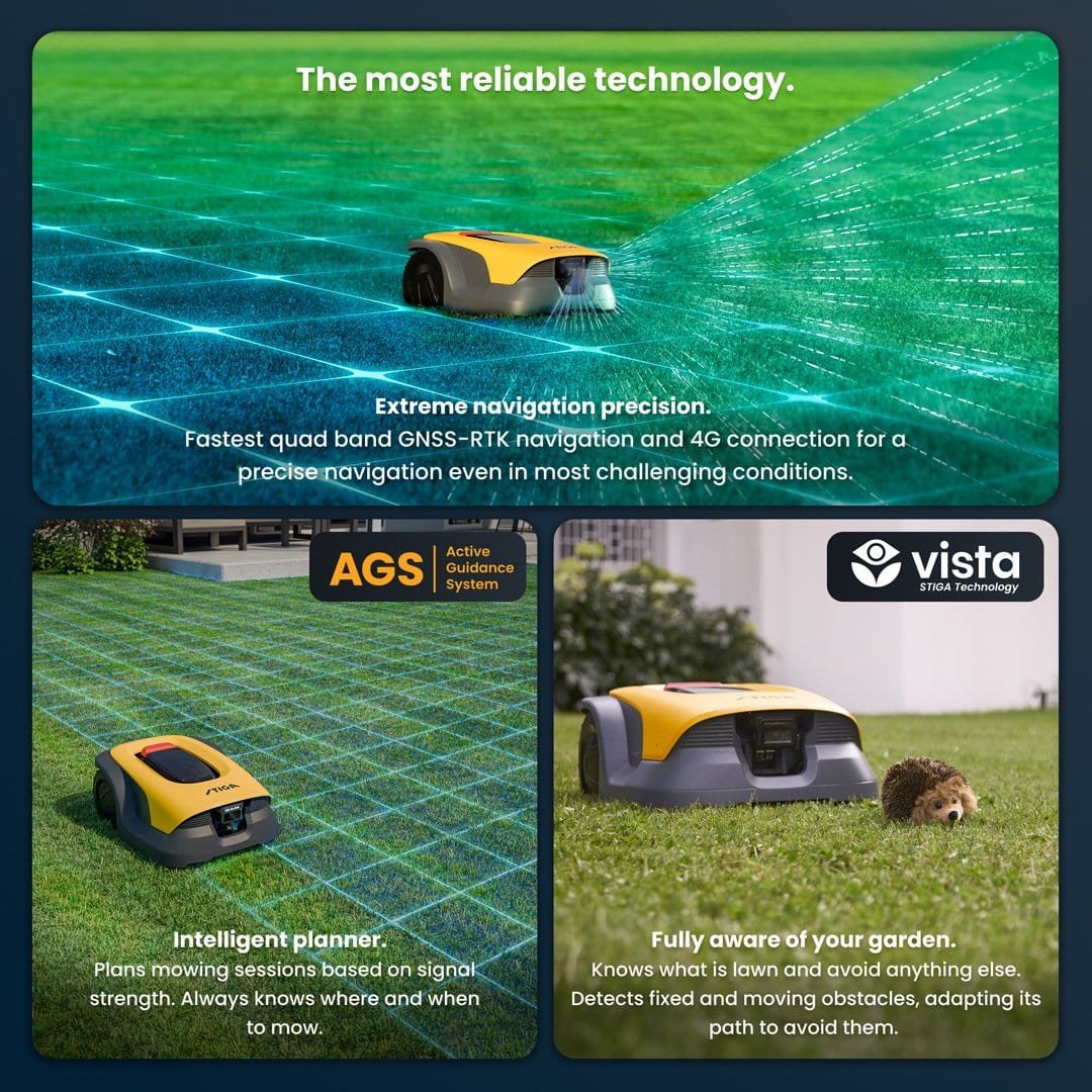 A10V.PT04 Stiga A10v Automatic Robot Lawnmower