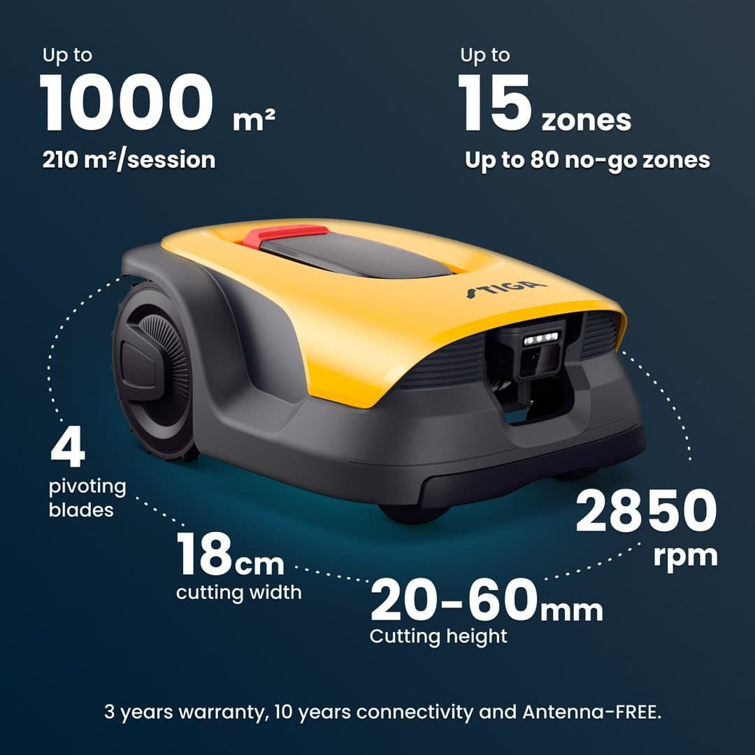 A10V.PT06 Stiga A10v Automatic Robot Lawnmower