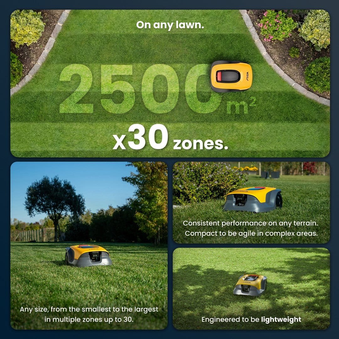 A25V.PT03 Stiga A25v Automatic Robot Lawnmower