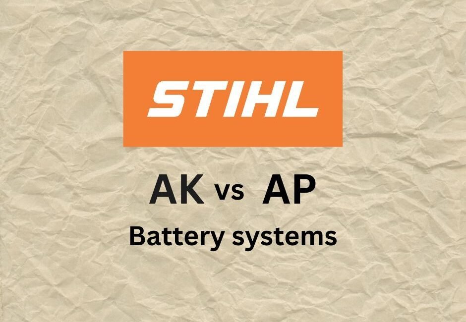 Stihl AP vs AK batteries