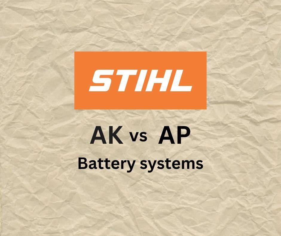 Stihl AP vs AK batteries