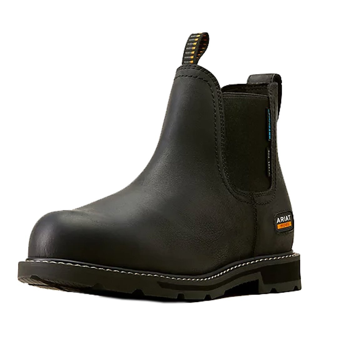 10050822-blk-01 Ariat Men's Groundbreaker Chelsea Boots