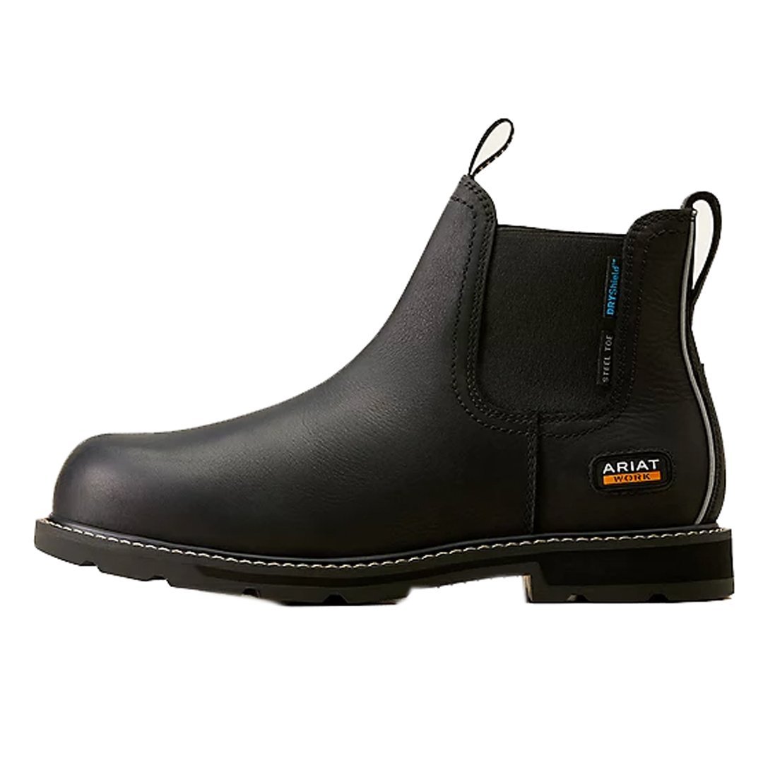 10050822-blk-02 Ariat Men's Groundbreaker Chelsea Boots