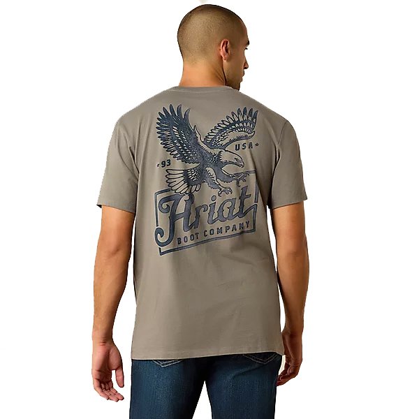 10071193-Pearl-01 Ariat Men's Paintriot Classic Fit T-Shirt