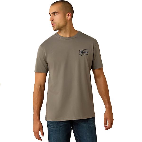 10071193-Pearl-02 Ariat Men's Paintriot Classic Fit T-Shirt