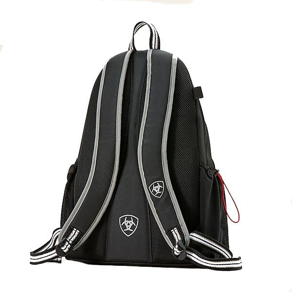 10075480-blk-02 Ariat Stride Backpack Black