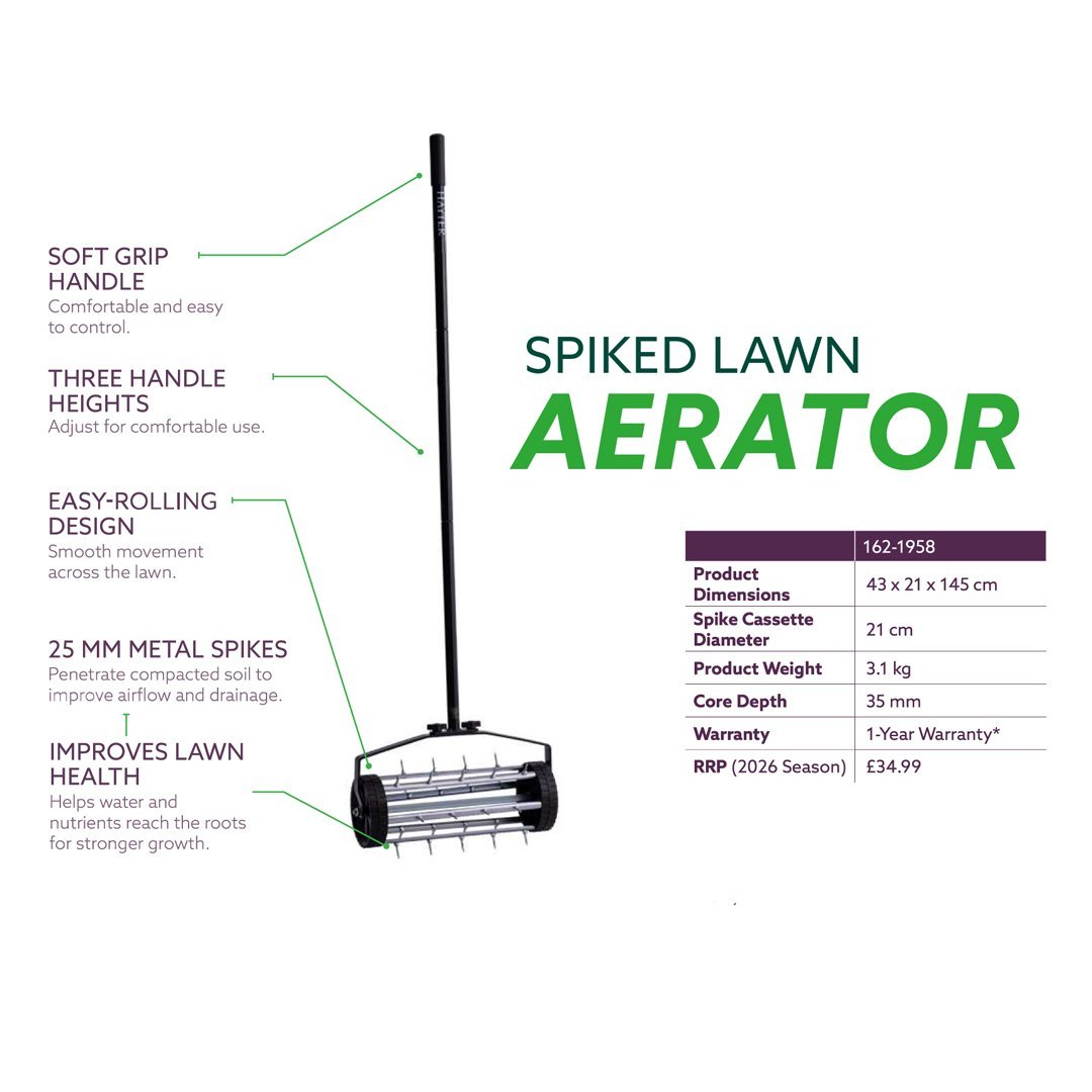 Hayter Retail Guide 2027_DIGITAL.pdf Hayter Spiked Lawn Aerator